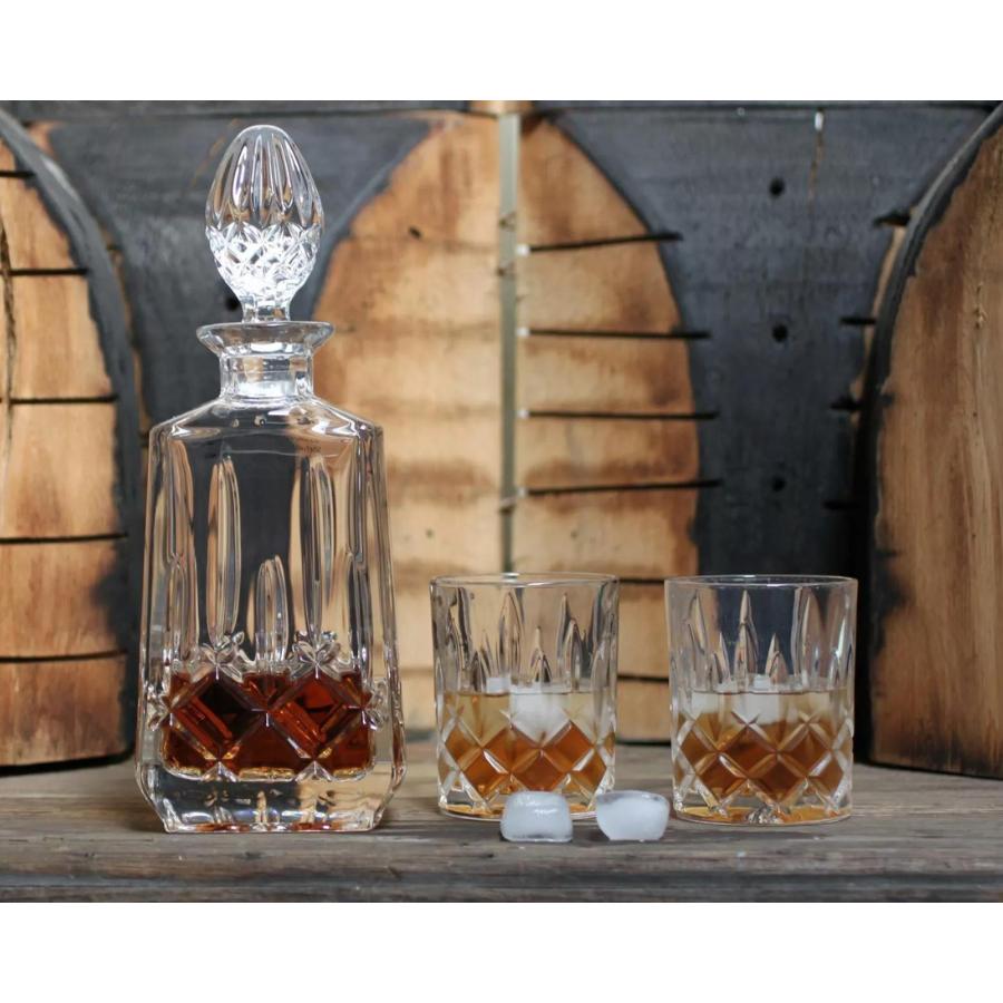 SHEFFIELD Set 7 piese whisky cristal Bohemia (6 pahare + decanter)