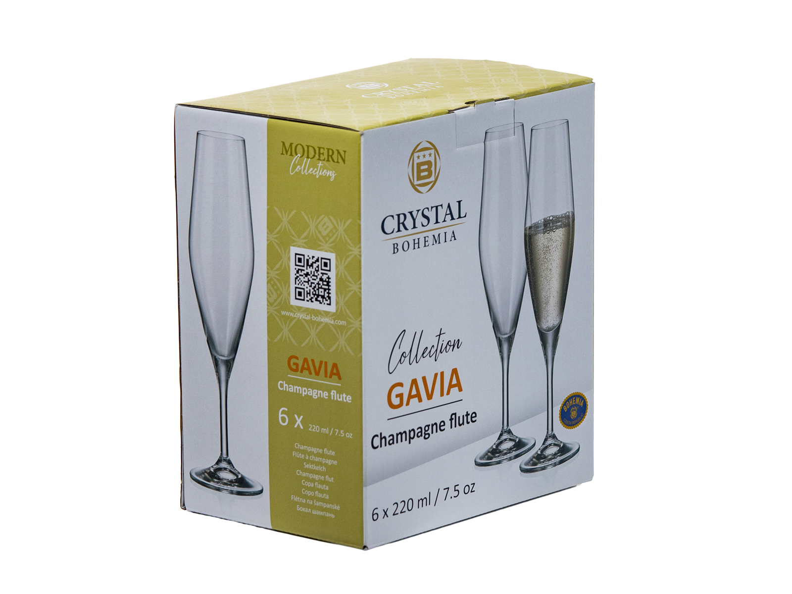 Copas Cristal Champagne - Gavia Copas de champagne Gavia
