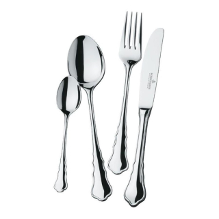 CHIPPENDALE - Set tacamuri inox 18/10 (12 persoane)